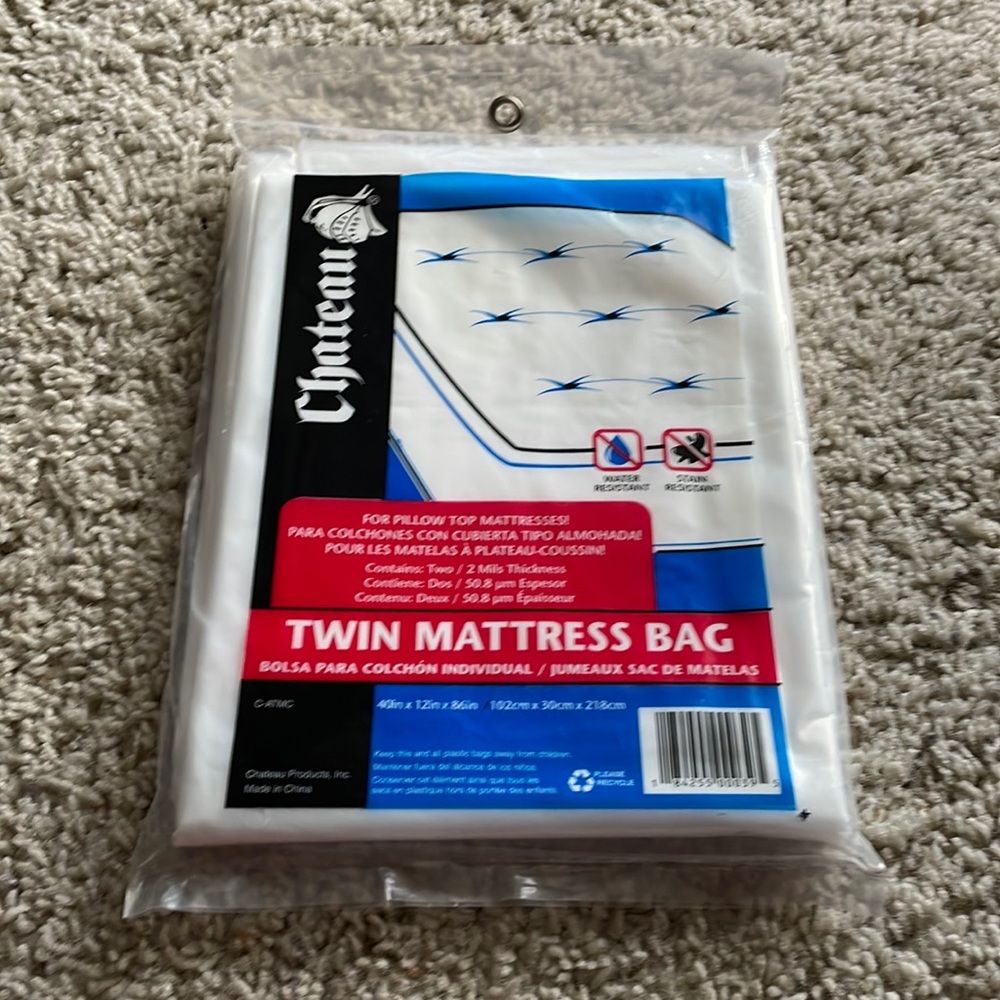 Chateau Twin Mattress Bag